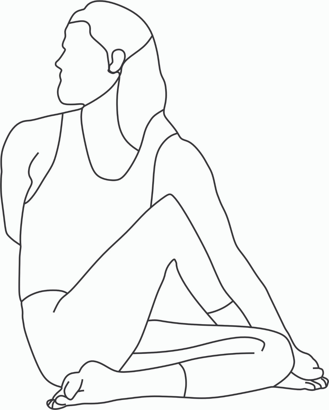 Seated Half Spinal Twist (Ardha Matsyendrasana) Steps, Health Benefits and Precautions