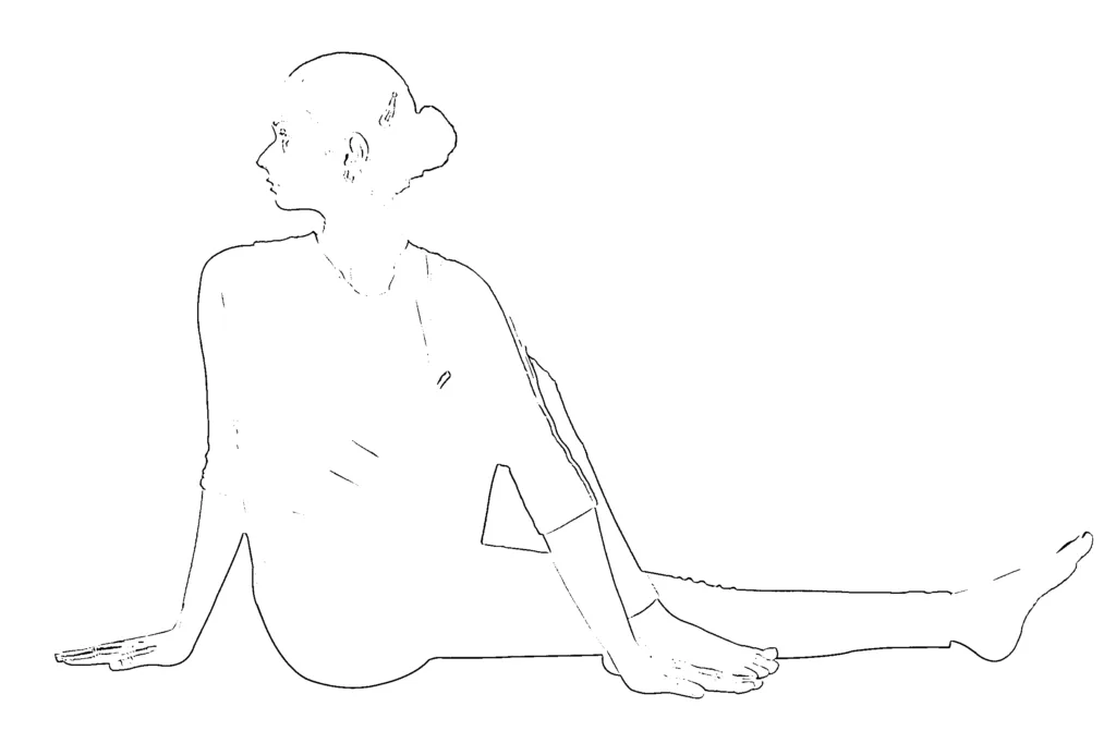 Vakrasana (Easy Spinal Twist Pose) Steps, Benefits and Precautions
