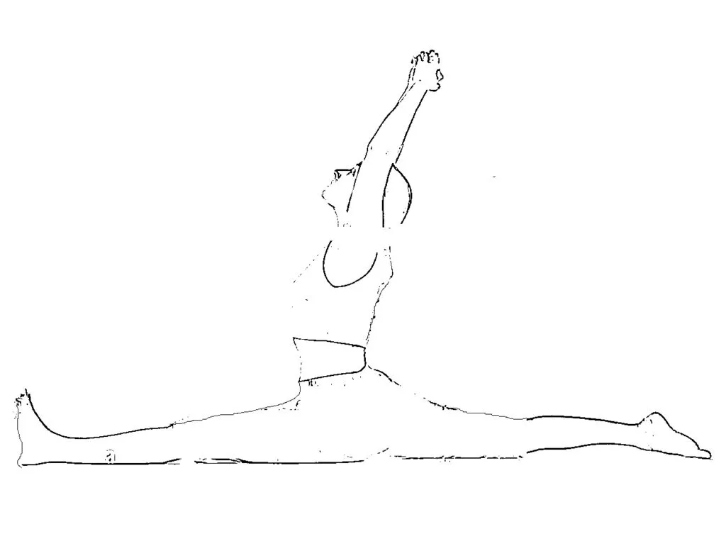 Top 8 Amazing Benefits of Monkey Pose Yoga for Slow Aging Process