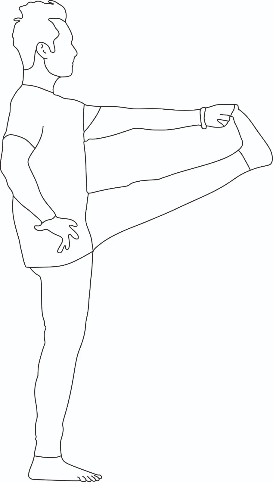 Extended Hand-to-Big-Toe Pose Procedures, Benefits And Contraindications