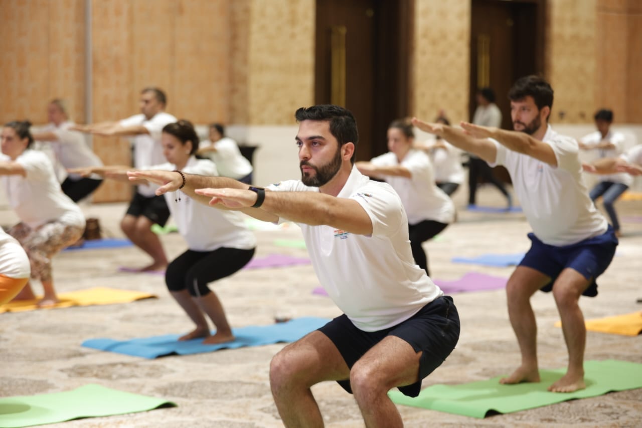 Morarji Desai National Institute of Yoga Conducts Yoga Sessions for G20 Leaders